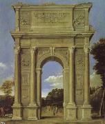 Domenico Ghirlandaio Triumphal Arch USA oil painting artist